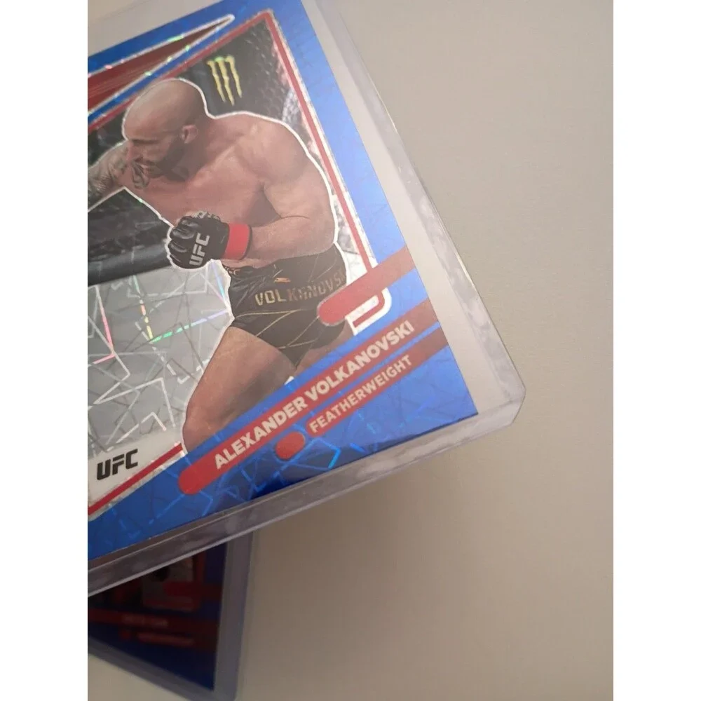 2022 Panini Donruss Optic Blue Hyper Lot, Murphy, Yan, Volk, Ferguson UFC Lot